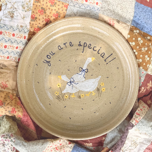 ‘you are special’ plate