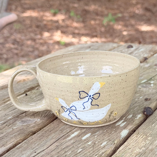 silly goose morning mug