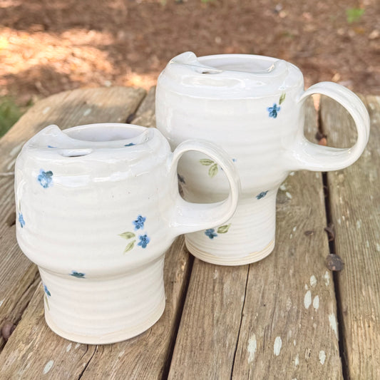 sweet blue roadtrip mug