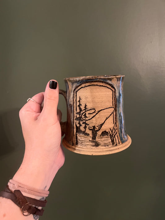 wilderness mug- flyfisher