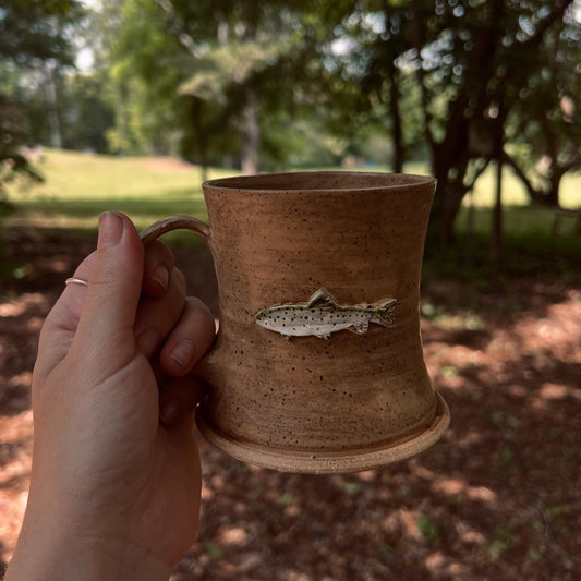 rainbow trout mug